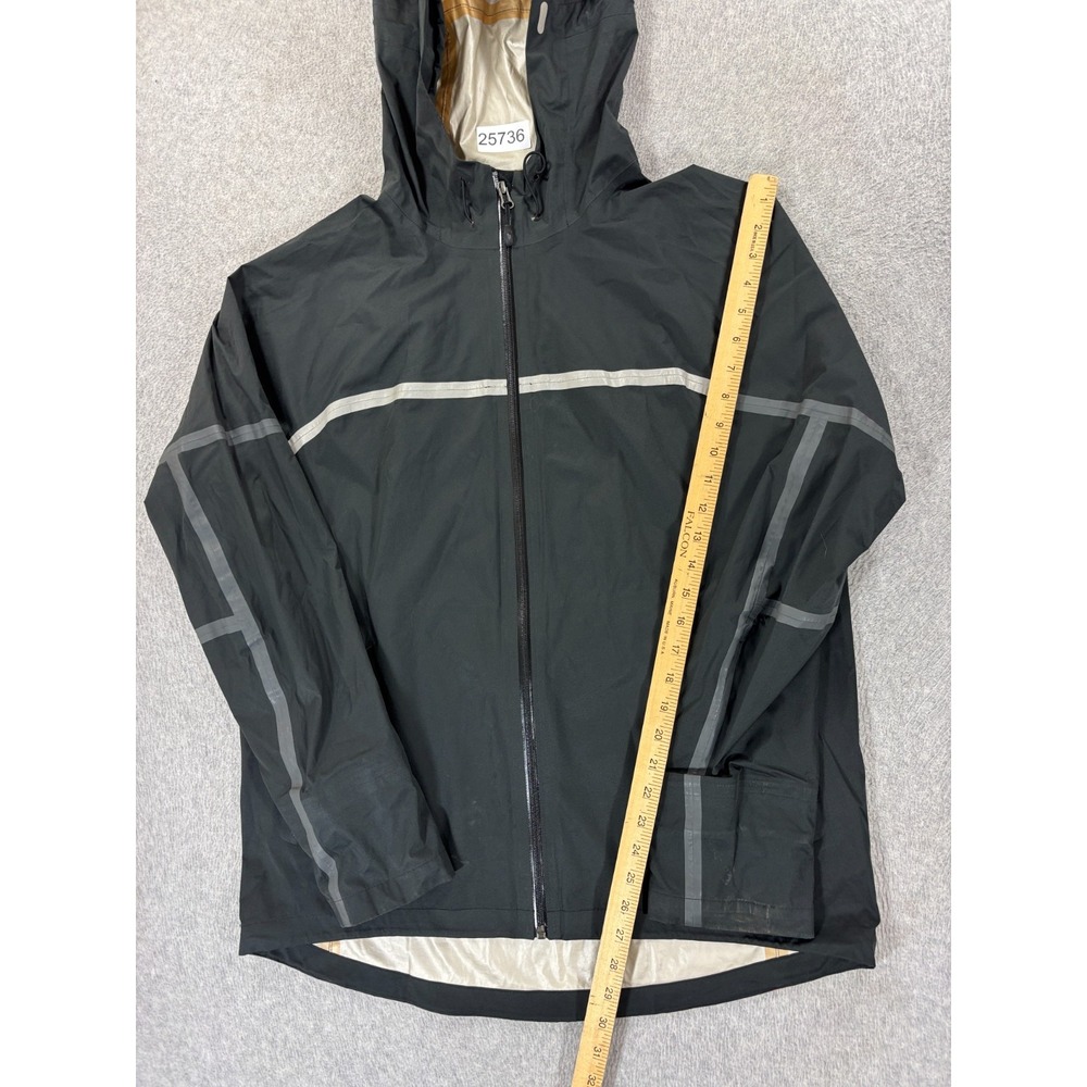 Nike Waterproof Taped Seams Hooded Rain Jacket (Men's Large) Blue - Picture 5 of 12